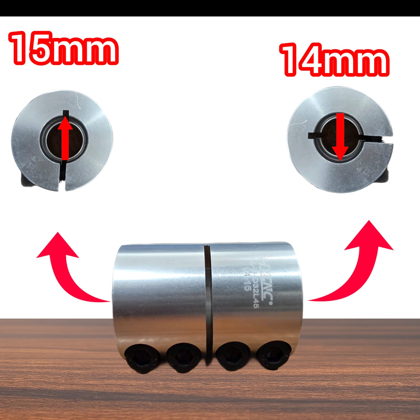 CNC মেশিনের কাপলিং ১৪মিলি/১৫মিলি