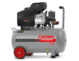 CROWN 50L Air Compressor 50L 2HP/1.5kW 135L/min CT36029 - Kings Trading