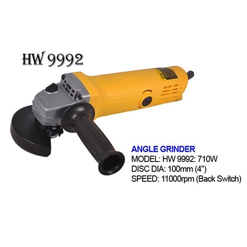 ANGLE GRINDER-4″  HW 9992: 710W