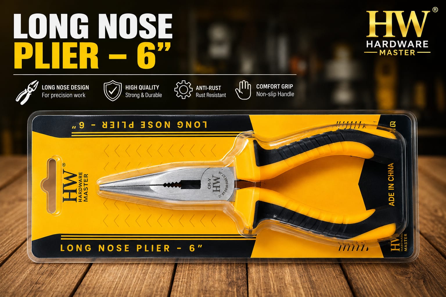 Long Nose Plier – 6"
