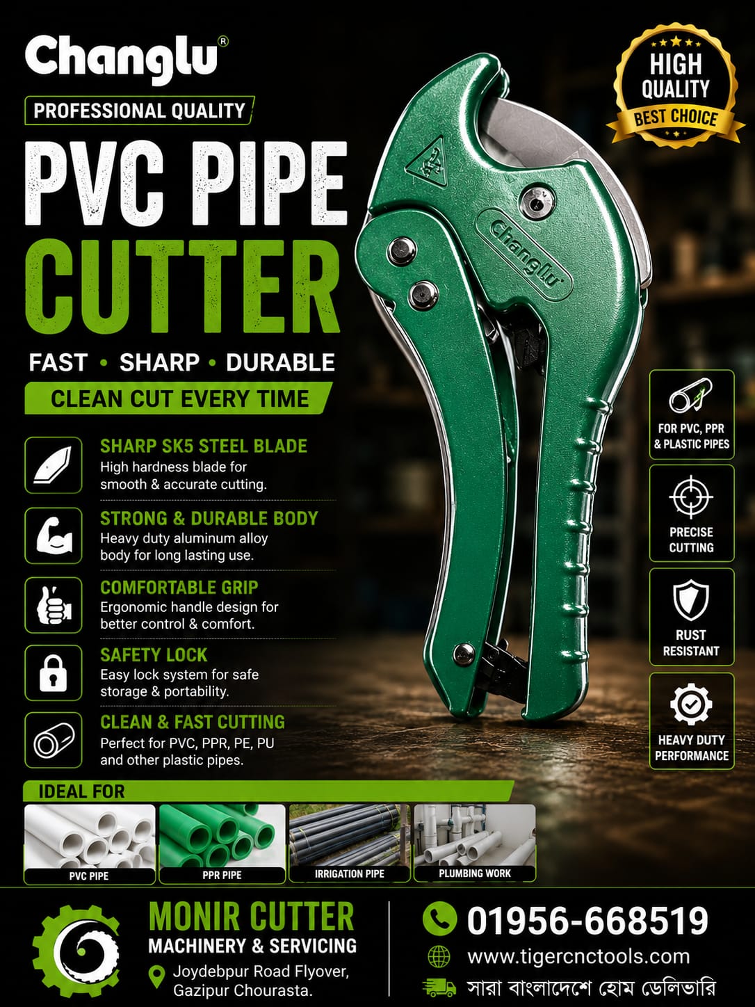 Changlu PVC Pipe Cutter