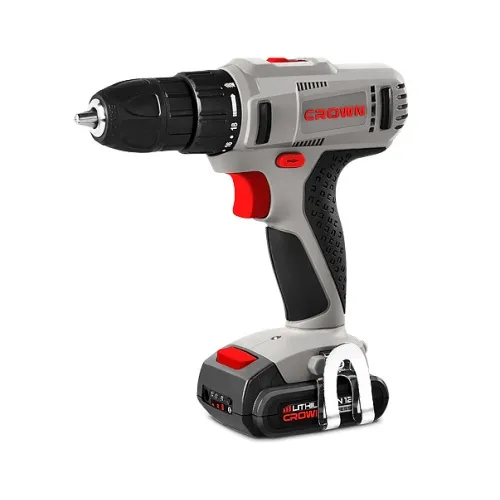 CROWN 12V Cordless Drill & Screwdriver 10mm ( 3/8" ) Chuck CT21052